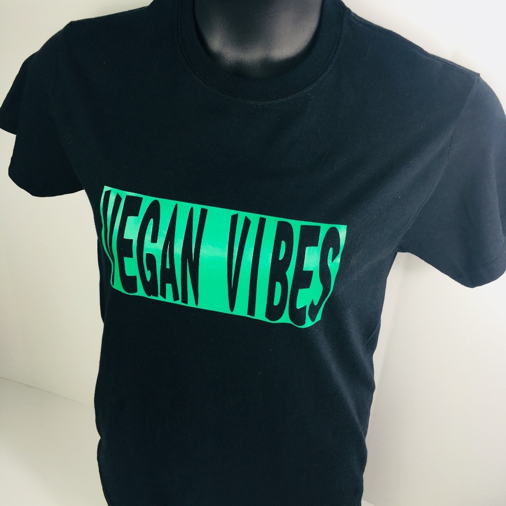 New Vegan Vibes Women's Fashion Health Shirt